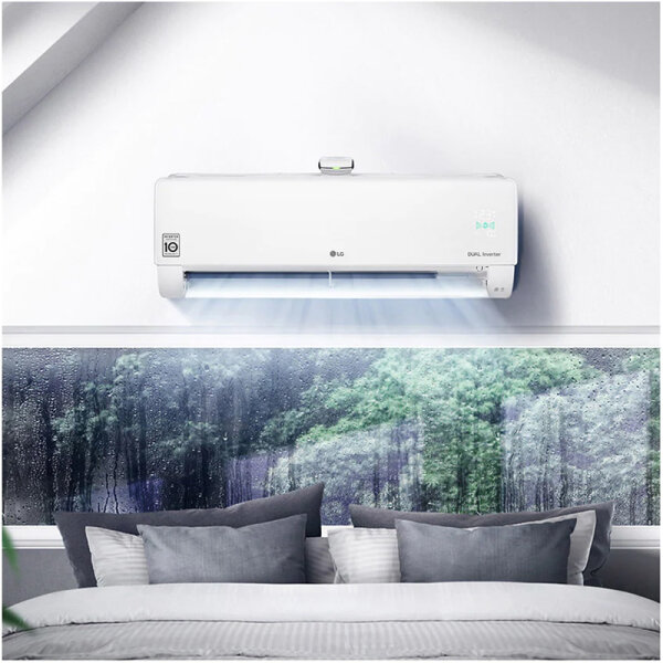 LG Deluxe Air Purification AP12RKNSJ Wandklimageräte Set - 3,5 kW