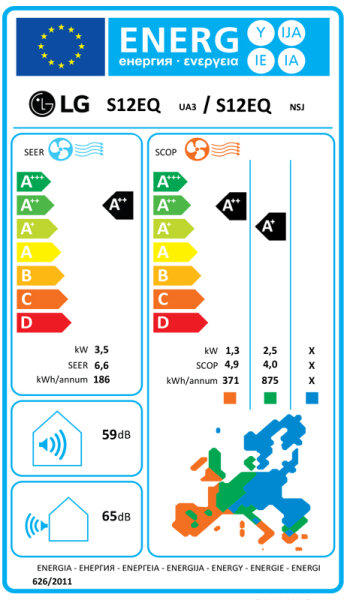LG Standard II S12ETNSJ Wandklimageräte Set - 3,5 kW