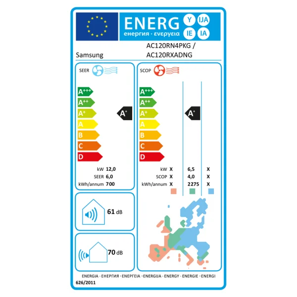 Samsung Wind-Free 360°C AC120RN4PKGEU/X Deckenkassettenklimageräte Set - 12,0 kW