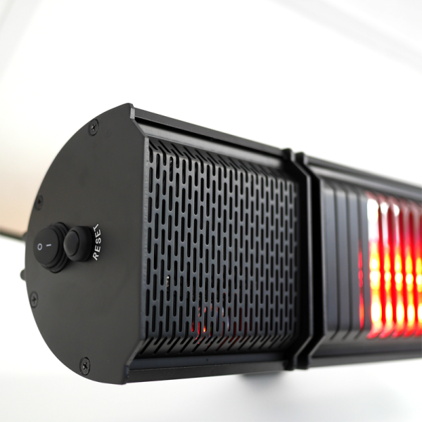 Appino Beatzz Schwarz Infrarotstrahler - 2000 Watt