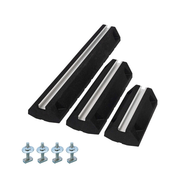 Schwingungsdämpfende Aufstellbalken im Set 400 mm
