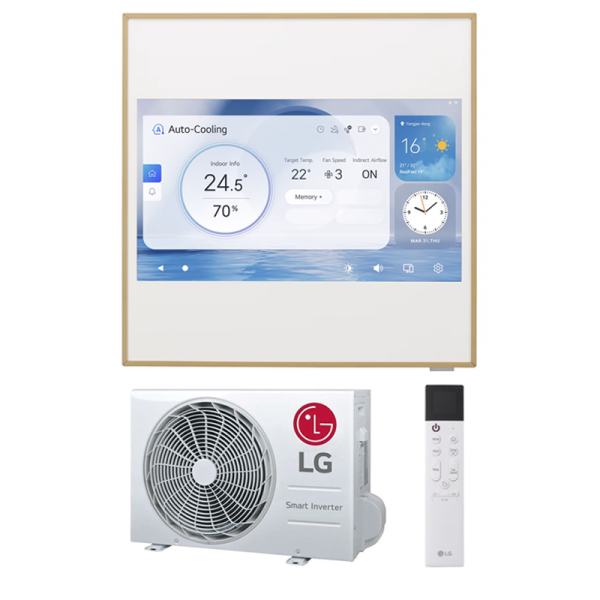 LG ARTCOOL GALLERY LCD A12GA2SSE Displays Wandklimageräte Sets
