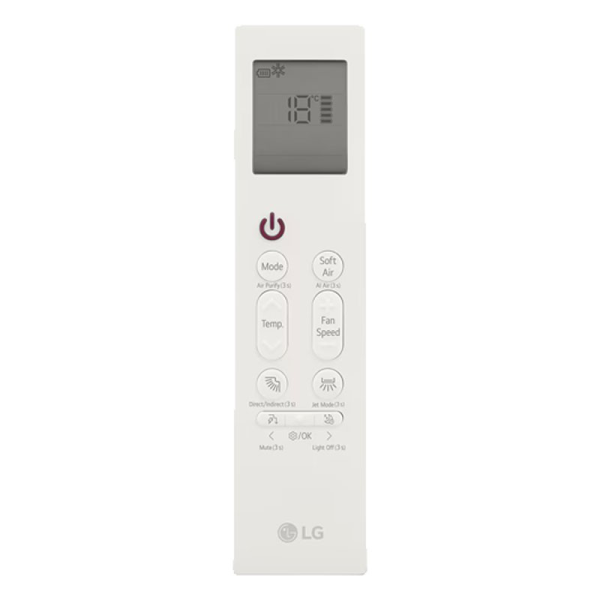 LG ARTCOOL AI Mirror AA18SPNS1 5,0  kW Split-Klimaanlage mit Spiegelglas-Design